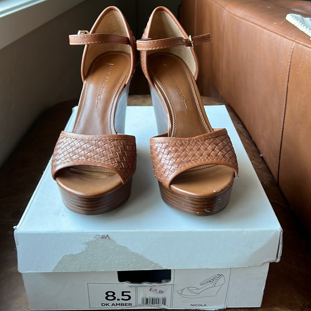 Banana Republic Nicola Wedges (8.5)